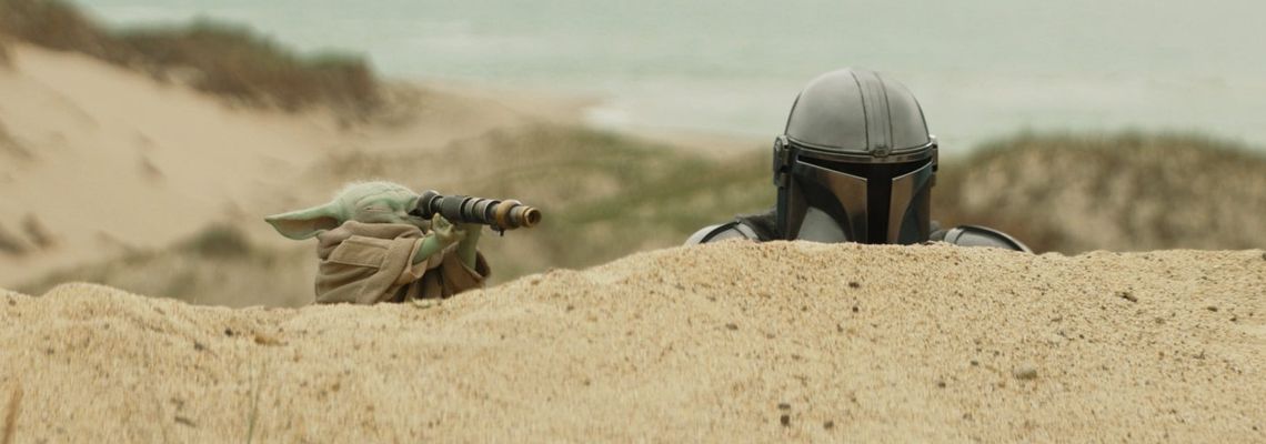 Cover The Mandalorian and Grogu