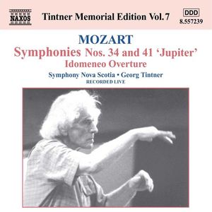 Symphonies nos. 34 & 41 "Jupiter" / Idomeneo Overture (Live)