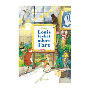 Louis le chat adore l'art