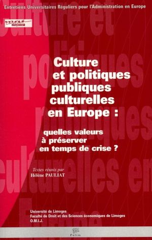 Culture et politiques culturelles en Europe