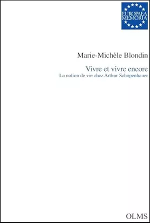 La notion de vie chez Arthur Schopenhauer