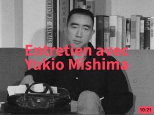 Entretien avec Yukio Mishima