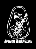 Awesome Shark Volcano