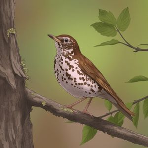 Wood Thrush (Single)