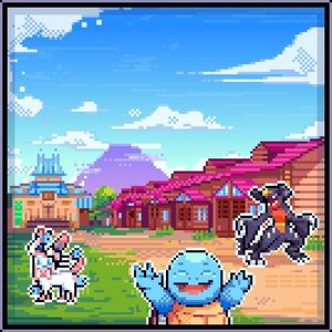 Jubilife Village (chiptune piano mix) (Single)