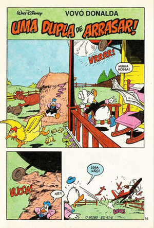 L'Infernale poursuite - Grand-Mère Donald