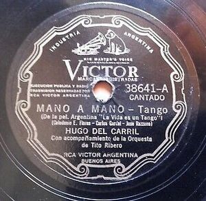 Mano a mano / La copa del olvido (Single)