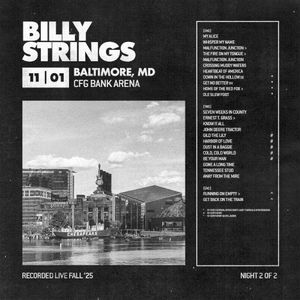 2025-11-01: CFG Bank Arena, Baltimore, MD, USA (Live)