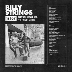 2025‐11‐07: PPG Paints Arena, Pittsburgh, PA, USA (Live)