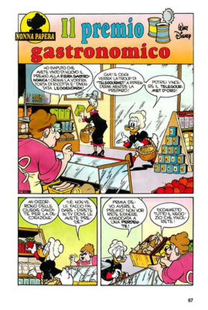 Grand-Mère Donald met la main à la pâte - Grand-Mère Donald