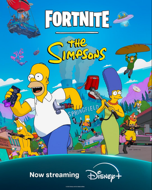 Fortnite x the Simpsons