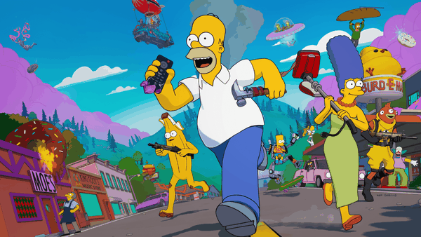 Fortnite x the Simpsons