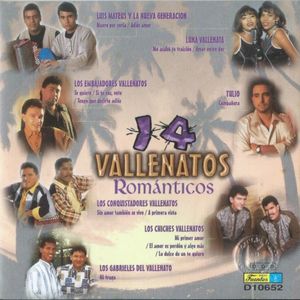 14 vallenatos románticos, volumen 1
