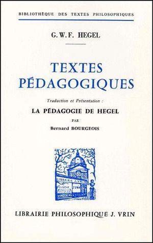 Textes pédagogiques