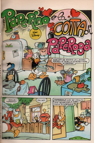 La Fiancée de Popop - Donald Duck