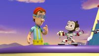 Le singe de l'espace