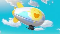 Le ballon dirigeable