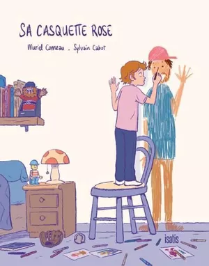 Sa casquette rose