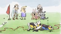 Sniff doogy dog
