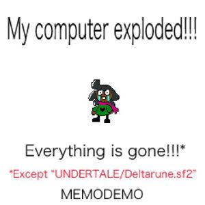MY COMPUTER EXPLODED. EVERYTHING IS GONE. (Single)