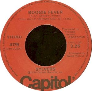 Boogie Fever (Single)