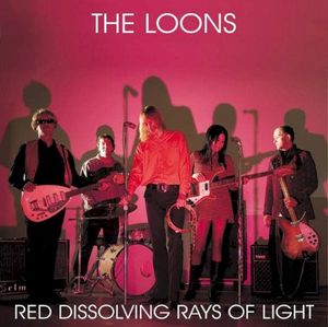 Red Dissolving Rays Of Light