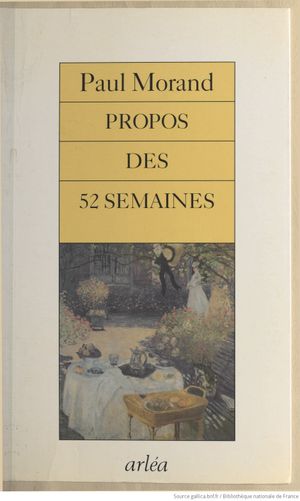 Propos des 52 semaines