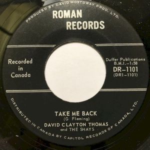 Take Me Back (Single)
