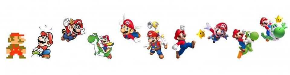 Cover Univers vidéoludique: Super Mario (série principale et remakes)