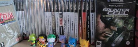 Ma collection de jeux GameCube