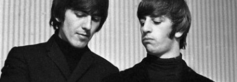 Quand George et Ringo volent le micro, voire même le stylo !
