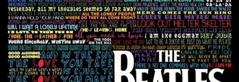 The Beatles in the text