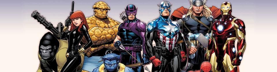 Cover Chronologie Avengers/West Coast Avengers/New Avengers/Uncanny Avengers (VO)