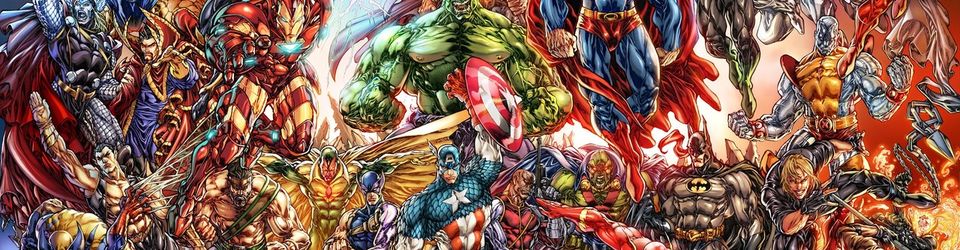 Cover Comics de super-héros