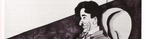 Charlie Chaplin in Cartoon