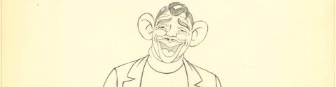Clark Gable in Cartoon