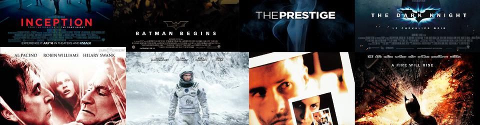 Cover Films de Christopher Nolan