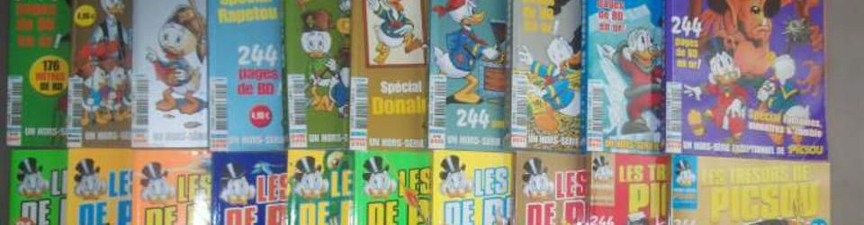 Cover Liste des histoires contenues dans "Les trésors de Picsou" de Disney Hachette Presse (2004 - ...)