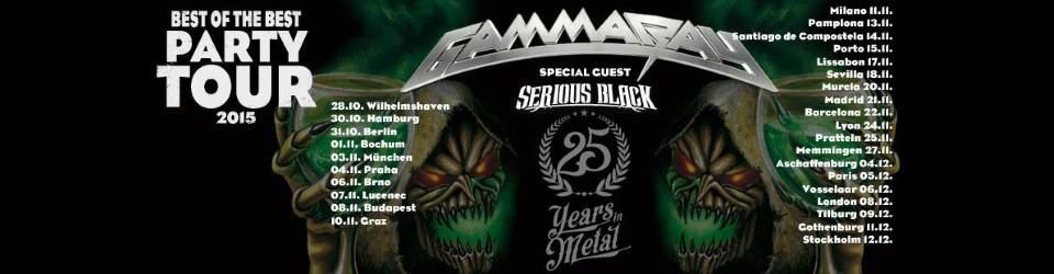 Cover [SETLIST] Gamma Ray : Best of the Best Party Tour '15