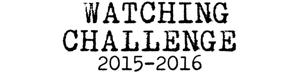 Cover Watching Challenge 2015 - 2016