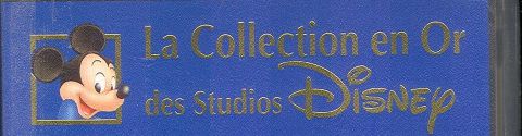 La collection en or des studios Disney