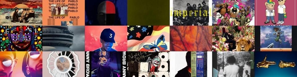 Cover Hip-Hop/Rap : Rétrospective de l'année 2016