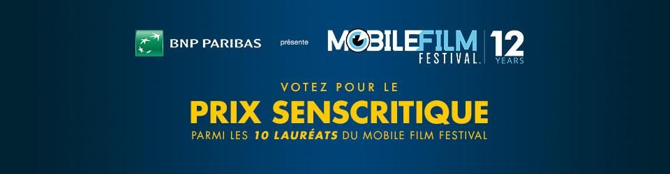 Cover Mobile Film Festival 2017 : le Prix SensCritique