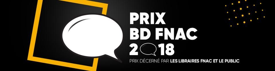 Cover Prix de la BD Fnac 2018 : Les Finalistes
