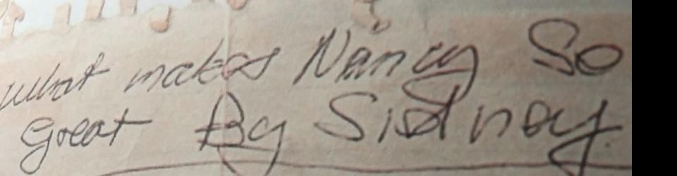 Cover Sid Vicious : ce qui fait que Nancy est si merveilleuse