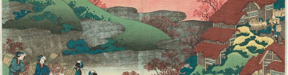 Cover Estampes Japonaises, Ukiyo-e : image du monde flottant.