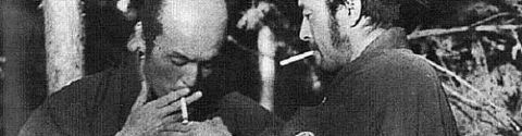 Toshirō Mifune et Tatsuya Nakadai