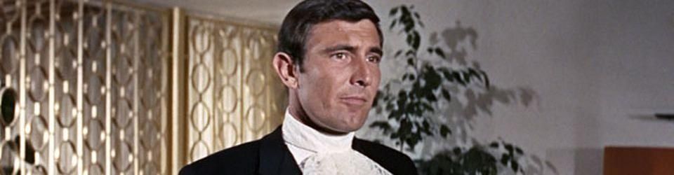 Cover George Lazenby as James Bond 007