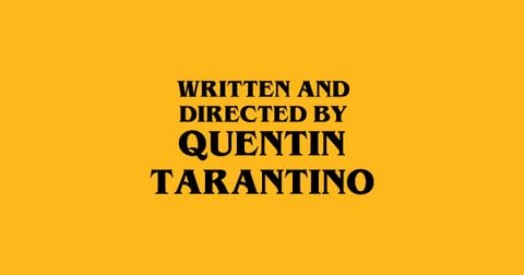 A Quentin Tarantino film