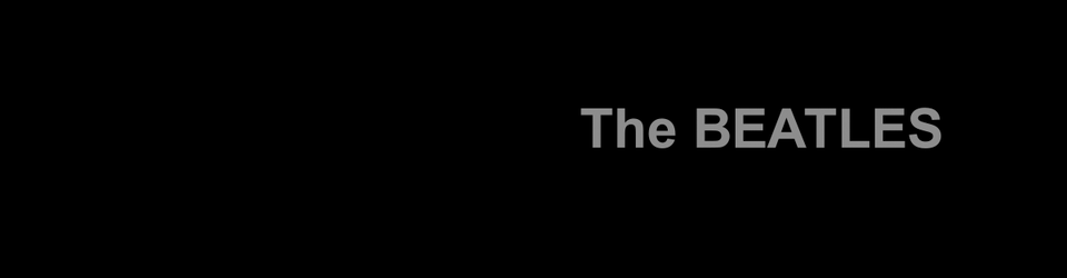 Cover The Beatles Black Album